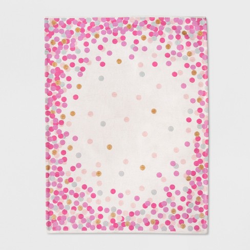 4'x5'6" Confetti Rug Pink - Pillowfort™ : Targ