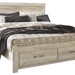 Bellaby - King Platform Bed with 2 Storage Drawers | B331B9-56S-58 .
