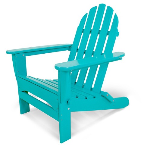POLYWOOD® Classic Folding Patio Adirondack Chair : Targ