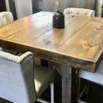 Farmhouse Pub Table – Medium – Chic & Antiq