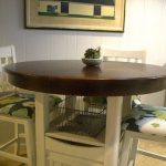Fixer Upper style Painted Pub Table Makeover | Pub table, chairs .