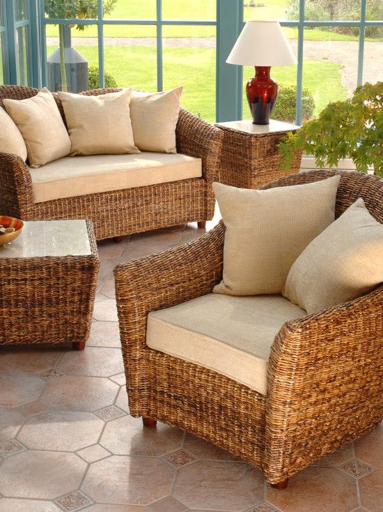 Modern Rattan Conservatory Furniture Ideas Like Rattan Couch And .