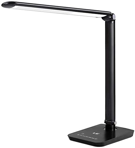 LE Dimmable LED Desk Lamp, Good for Back To School - 7 Brightness .