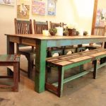 Indian Reclaimed Wood Dining Table set – Tara Desi