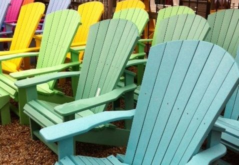 recycled adirondack chairs        
        <figure class=