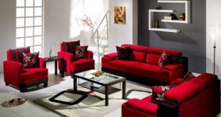 pictures of grey and red rooms | ... red stylish sofa 1 Cozy Red .