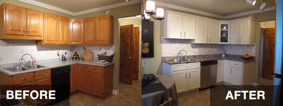 reface kitchen cabinets before and after | hac0. | Refacing .
