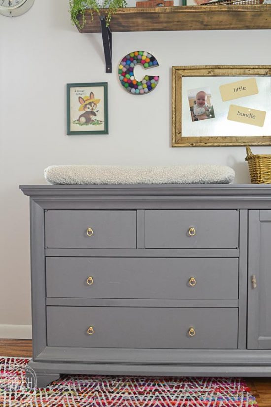 Update to a Nursery Dresser and Changing Table - Refresh Livi