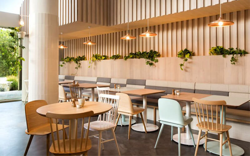 Eco-friendly Restaurant Interior Design - C