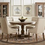 Outstanding Round Dining Room Tables With Small Black - Home Decor .