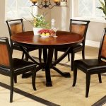 Salida Acacia Black 48"Round Dining Table Set - Shop for .