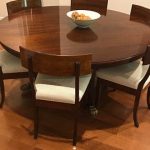 Round dining table with leaves | Et