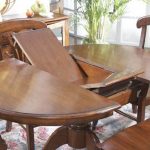 Cherry 48 Inch Round Expandable Dining Table ~ http://lanewstalk .