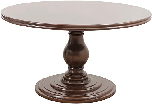 Amazon.com: Homelegance Oratorio 54" Round Pedestal Dining Table .