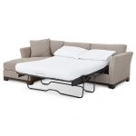 Furniture Elliot II 107" Fabric 2-Pc. Chaise Sleeper Sectional .