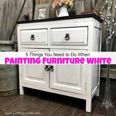 Shabby Chic Dressers and White Painted Furnitu