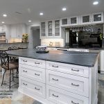 Pearl White Shaker Style Kitchen Cabinets - Ome