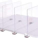 Amazon.com: Sooyee Beautiful 4 PCS Acrylic Shelf Dividers, Perfect .