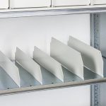 Industrial Short Span Shelving Shelf Dividers 140mm high | SEC Dire