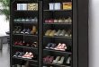 Amazon.com: Blissun Shoe Rack Shoe Storage Organizer Cabinet Tower .