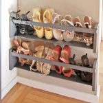 DIY: 5 Steps to a Shoe Storage Solution | Wall shoe storage, Diy .