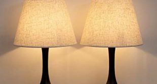 Amazon.com: HAITRAL Nightstand Lamps, Bedside Table Lamps Set of 2 .