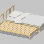 IKEA Fjellse Single Bed Frame | 3D Warehou