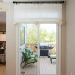Off White Sliding Glass Door Curtain Shade Pricing is for 1 | Et