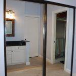 Closet Part 2 : Door Makeover | Sliding mirror closet doors .