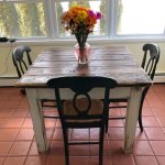 RUSTIC FARMHOUSE TABLE Small Kitchen Dining Farm House | Et
