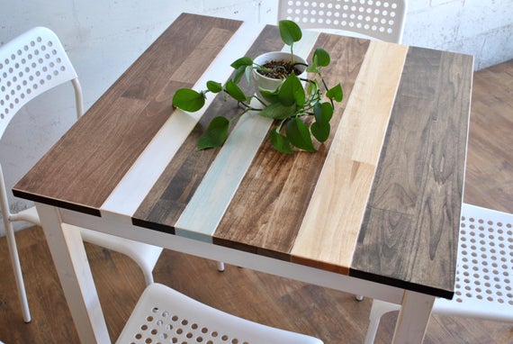 Made-To-Order Farmhouse Breakfast Table Small Dining Table | Et