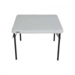 Folding Table - Square - Plastic - Folding Tables - Storage .