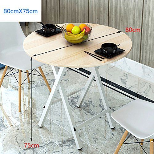 2598521YD-Folding table Small round-folding table-kitchen and .