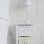 The White Lighthouse Furniture - (Bar Harbor Small Narrow Bedside .