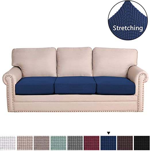 Amazon.com: H.VERSAILTEX Super Stretch Stylish Cushions Covers .
