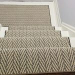 Herringbone Design Stair Carpet Runner - Modern - Staircase .