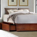 Mahogany Storage Bed - Storage Beds | Charles P. Rogers® Est. 18