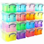 Really Useful Box 16 Storage Organisers 0.14 Litre - Color: Bright .