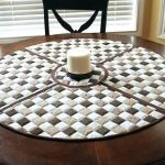 round table placemats for round tables wedge shaped quilted woven .
