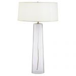 Linda tall glass table lamp — Julie Hollow