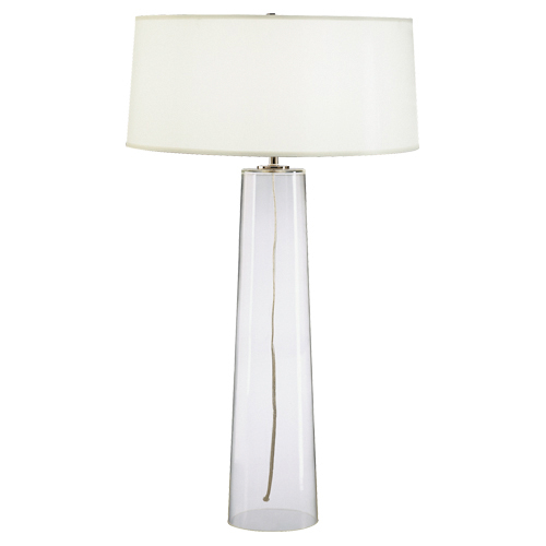 Linda tall glass table lamp — Julie Hollow