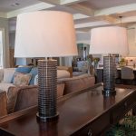 Shop Set of 2 Tall Ribbed Glass Table Lamps - On Sale - Overstock .