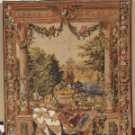 Chateau De Versailles Silkscreen Tapestry Wall Hanging : Le Louvre .