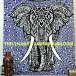 dorm room elephant tapestries hippie psychedelic tapestry wall hangi