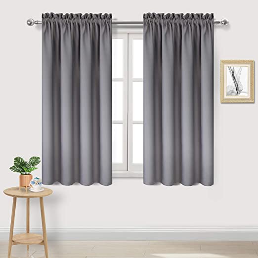 Amazon.com: DWCN Blackout Curtains Thermal Insulated Energy Saving .