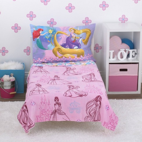 Disney Princess Toddler Bedding Set - 4pc : Targ