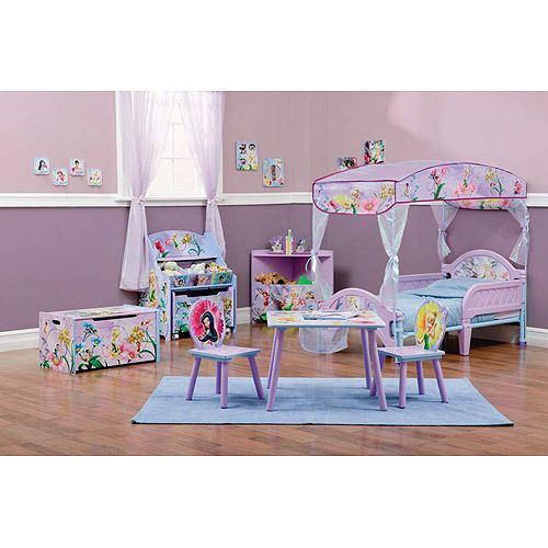 Disney Tinkerbell Room Toddler Bedroom Furniture Set Room Decor .