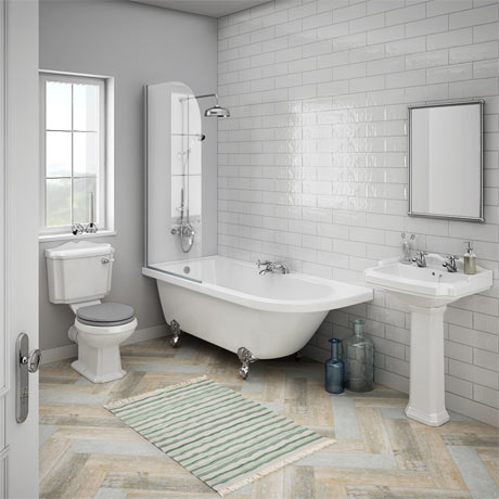 Appleby LH Traditional Bathroom Suite | Victorian Plumbing