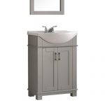 Fresca Hartford 24" Gray Traditional Bathroom Vanity at Menards