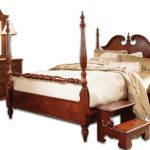 American Drew Cherry Grove Low Poster Bedroom Set - Traditional .